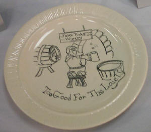 Red Wing Lunch Time Piece - Too Good for the Laiety - Friar Tucks Winery